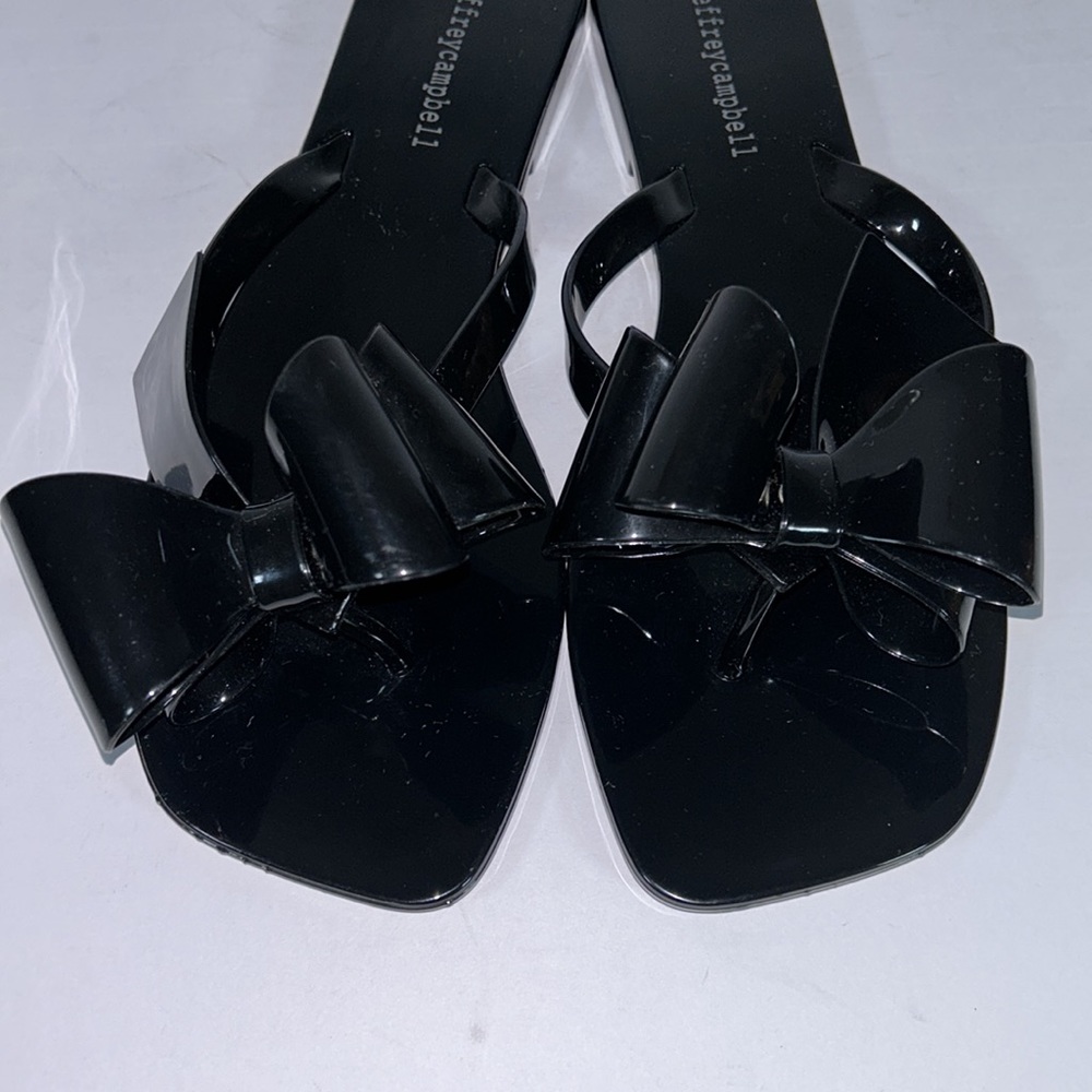 Jeffrey Campbell Black Sandals - Picture 4 of 9